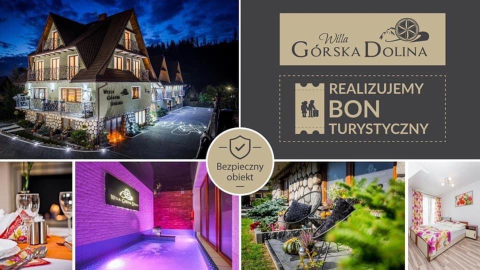 Willa Gorska Dolina Jacuzzi & Sauna Поронин Екстериор снимка