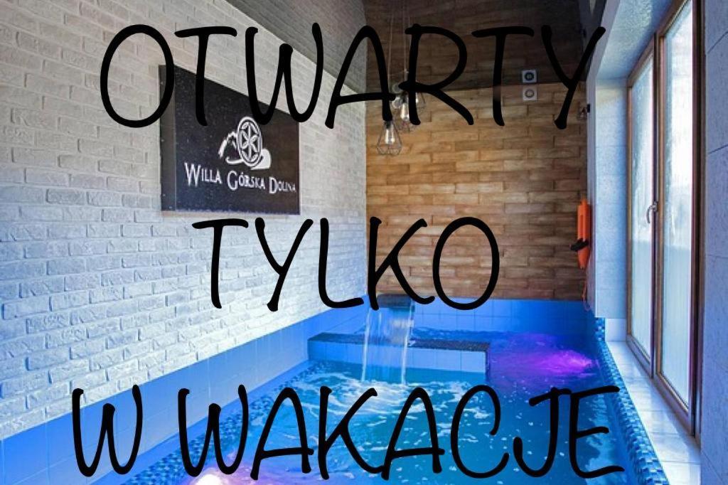 Willa Gorska Dolina Jacuzzi & Sauna Поронин Екстериор снимка